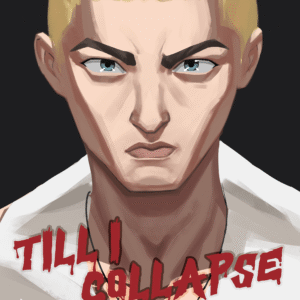 Eminem Till I Collapse animation film poster