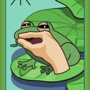 Frog Dactyl Card - 2024