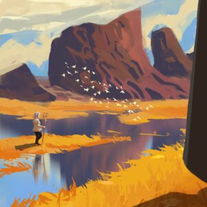 Under the Sky of The Rocky Peaks